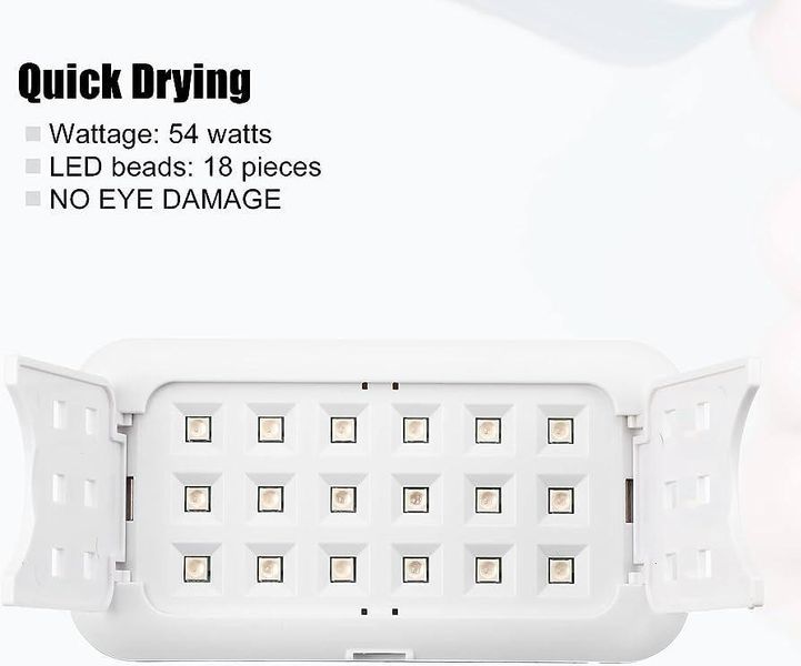 Лампа Diamond mini 2 54W (фиолетовая) для гель-лака и маникюра на USB 000184 фото