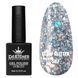 Гель лак Clow Glitter 567 Дизайнер (9 мл) - з пластівцями хамелеон різних розмірів та гліттером 002419 фото