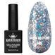 Гель лак Clow Glitter 569 Дизайнер (9 мл) - з пластівцями хамелеон різних розмірів та гліттером 002421 фото