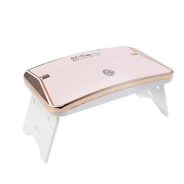 Лампа міні Sun 12 Plus UV/LED 60W (рожева) для гель-лаку та манікюру на USB 000272 фото