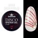 Disco Spider Gel D8 червоний, 8 мл, Дизайнер (Світловідбиваюча павутинка) 005675 фото