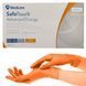 Перчатки нитриловые оранжевые текстурированные M-size Medicom SafeTouch Advanced Orange, 100шт/уп, 1117-C 007326 фото 1