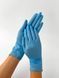 Перчатки смотровые синие нитриловые S-size Medicom SafeTouch Advanced Slim Blue (без пудры), 100шт/уп - 1175Р-В 003085 фото 2