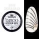 Disco Spider Gel D9 чорний, 8 мл, Дизайнер (Світловідбиваюча павутинка) 005676 фото