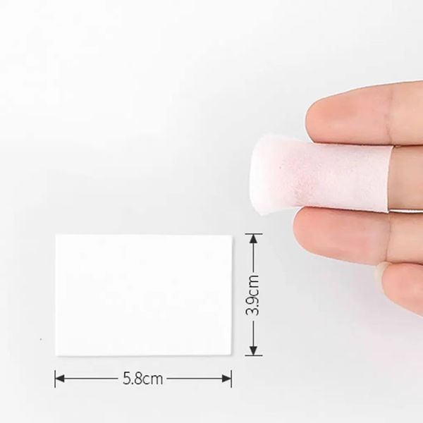 Безворсовые одноразовые салфетки Nail Wipes для снятия липкого слоя с ногтей 007195 фото
