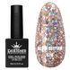 Гель лак Clow Glitter 576 Дизайнер (9 мл) - з пластівцями хамелеон різних розмірів та гліттером 002428 фото