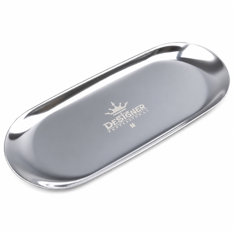 Металевий лоток для інструментів 23 х 9.8 см Дизайнер - М Silver 007577 фото